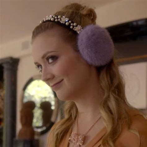 chanel number 3 scream queens|chanel no 3 wearing earmuffs.